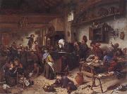 Jan Steen A Shool for boys and girls oil painting